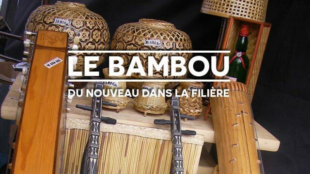 artisanat Madagascar : bambou
